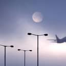 An aeroplane departs Luton airport. Photo by Oli Scarff/Getty Images