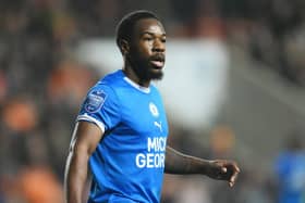 Peterborough United attacker Kwame Poku - pic: Ben Roberts Photo/Getty Images
