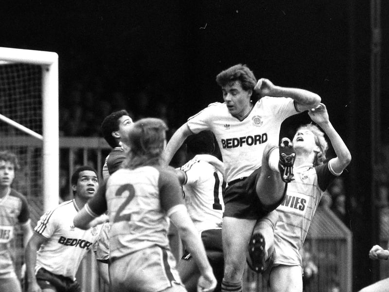 Apps: 58 - Mal Donaghy (pictured); 16 - Kingsley Black; 15 - Warren Feeney, Danny Wilson; 8 - Billy Bingham; 5 - Iain Dowie, Phil Gray; 4 - Darren Patterson; 2 - Steve Robinson; 1 - Paddy McCourt.