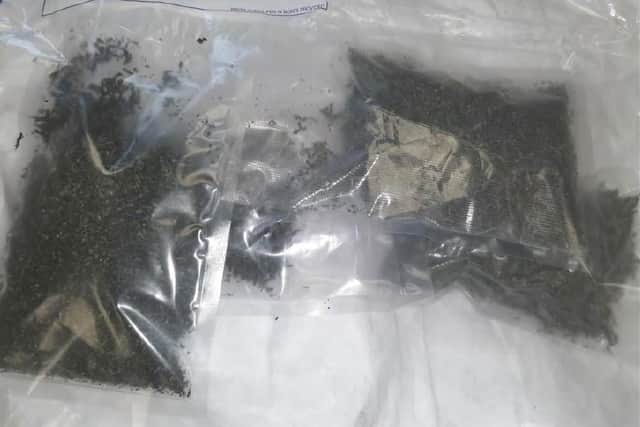Cannabis seized from county lines enforcement