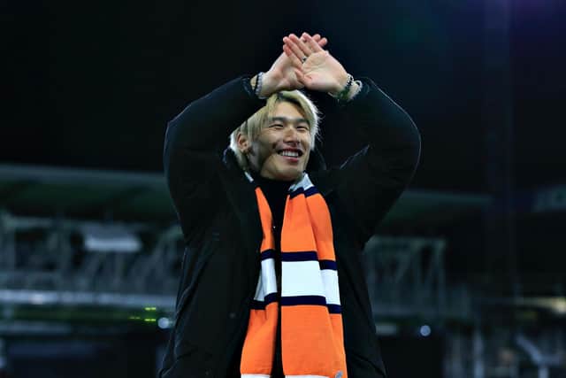 Daiki Hashioka could feature for the Hatters tomorrow night - pic: Liam Smith