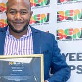 Moses Mabike named as a regional winner in the company’s national That’s BENtastic awards.