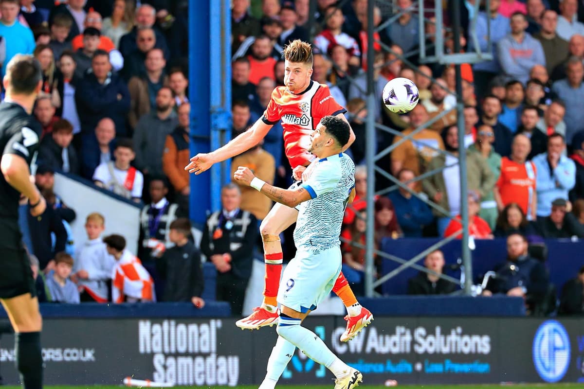 Edwin Centre Back Edwards reveals all seven of Luton's centre backs haven't trained ahead ...