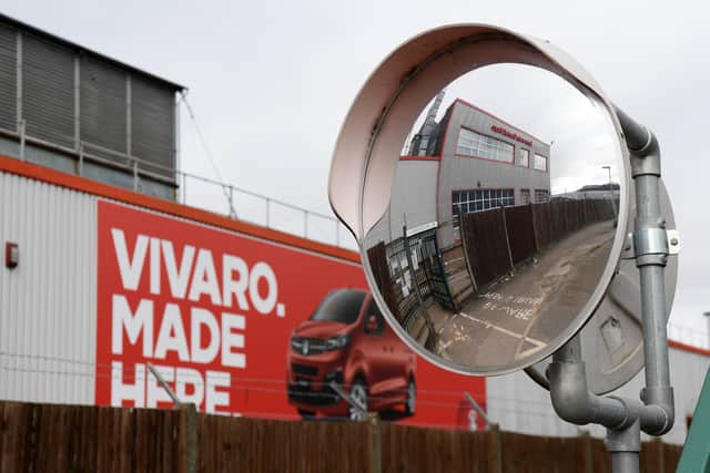Pictured: Luton's Vauxhall Motors Vivaro Van plant