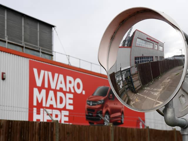 Pictured: Luton's Vauxhall Motors Vivaro Van plant