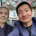 Biao with his good friend and mentor Barry. Submitted image.