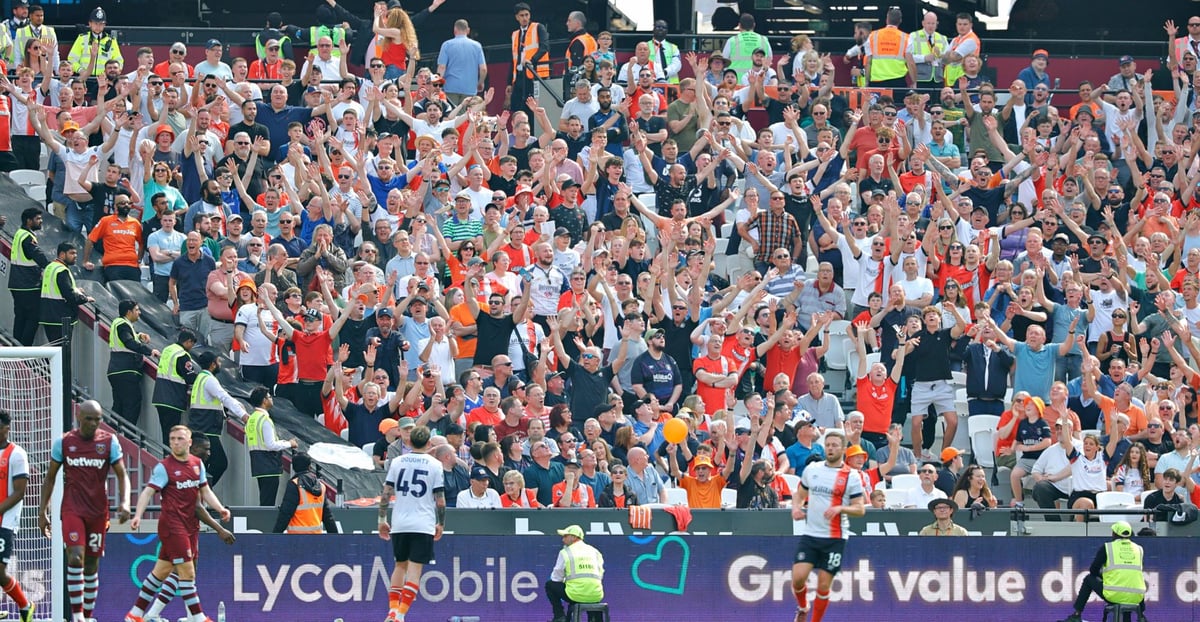 Hatters boss thanks Luton Town and West Ham fans for 'very special' ovation