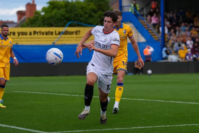 Joe Johnson starts for the Hatters this evening - pic: Photo by David Horn