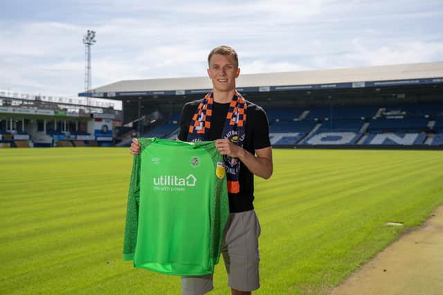 Luton Town's new signing Matt Macey - pic: David Horn / PRiME Media Images