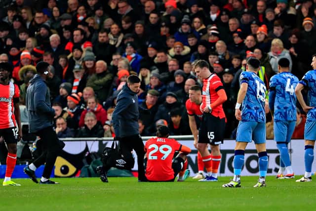 Amari'i Bell suffered a season-ending injury against Aston Villa - pic: Liam Smith