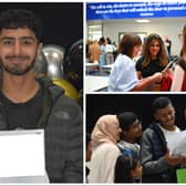 Students across Luton celebrated their GCSE results today