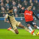 Cohen Bramall in action for the Hatters last season - pic: David Horn / PRiME Media Images