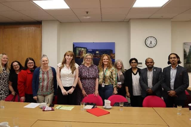 Angela Rayner MP, Deputy Leader of the Labour Party, visited Luton yesterday (19/5) to hear about the impact of the cost of the living crisis