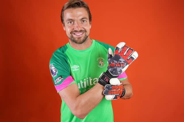 New Hatters stopper Tim Krul - pic: Andy Rowland