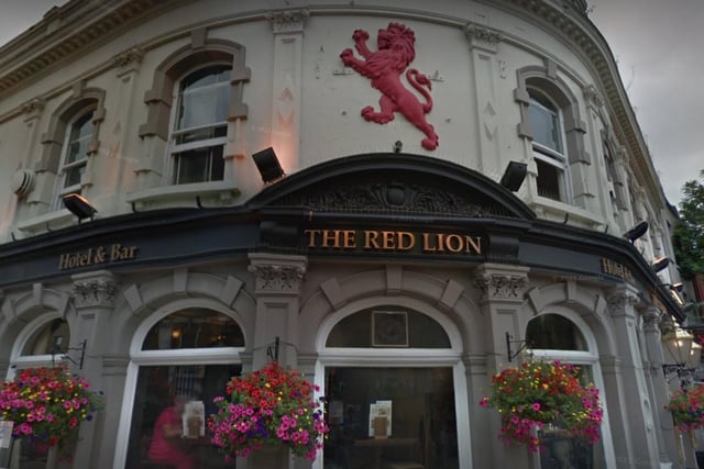 The Red Lion Hotel at 2 Castle Street was rated on January 6