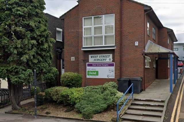 At West Street Surgery, Dunstable, 56.8% of people responding to the survey rated their experience of booking an appointment as good or fairly good and 25.1% as poor or fairly poor.