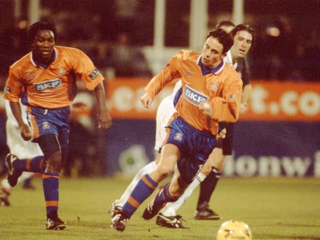 Michael McIndoe during his time at Luton Town - pic: Hatters Heritage