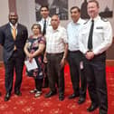 The PCC with members of the cohesion team