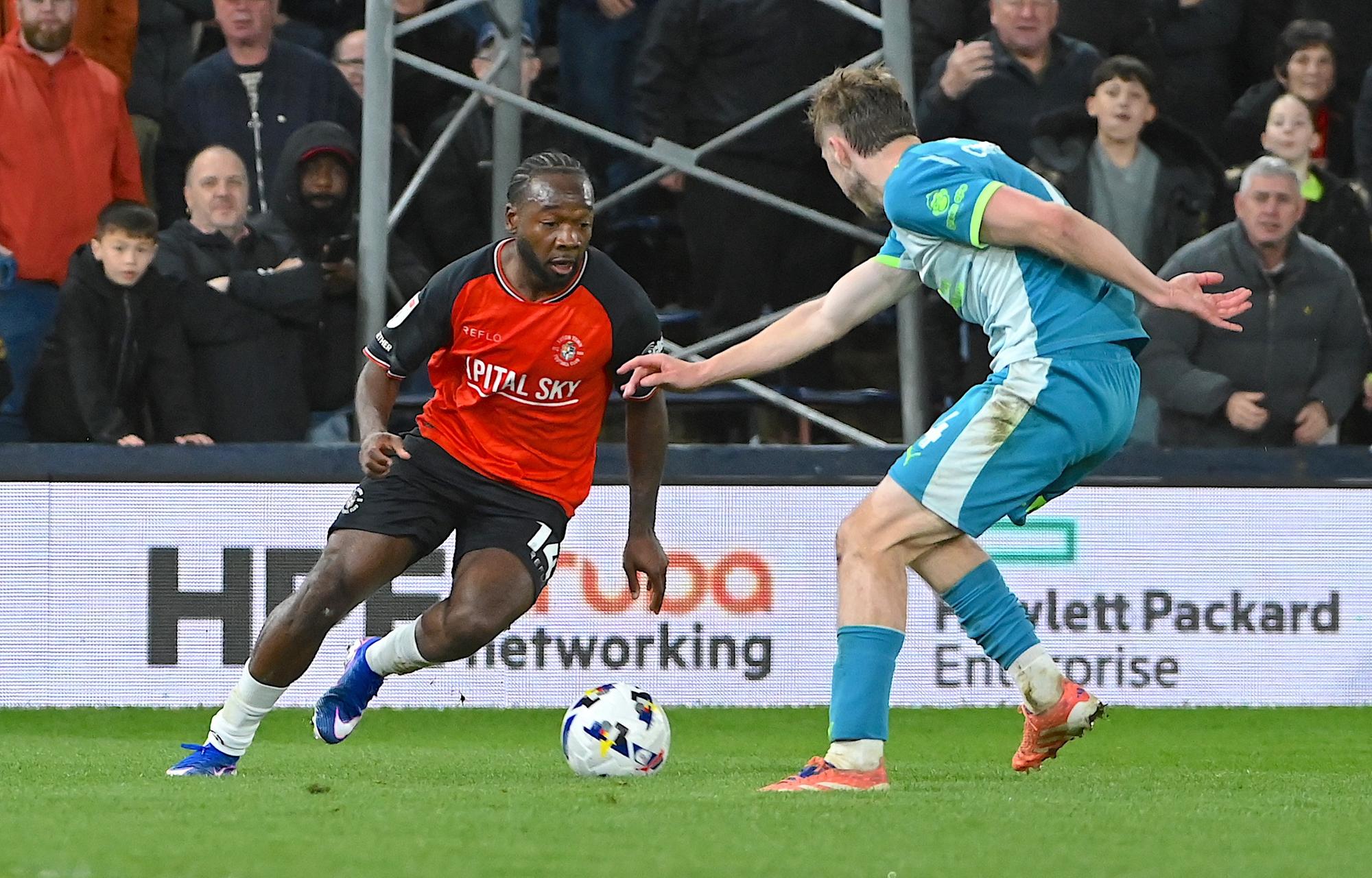 Luton boss praises impact of 'frustrated' Town winger against Cobblers