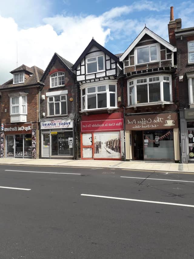 A vacant property in the conservation area pf Dunstable High Street has been upgraded, thanks to a government grant