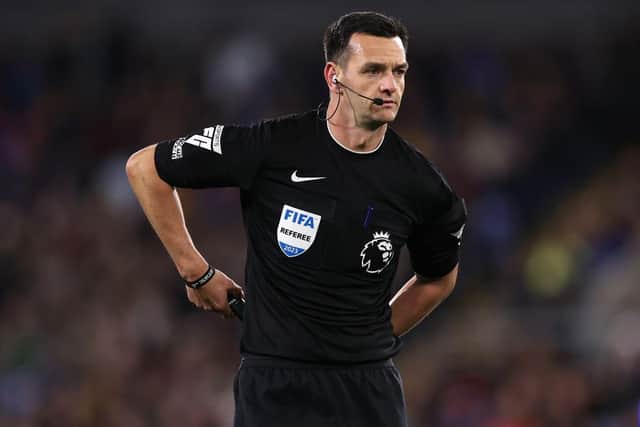 Andy Madley will have the whistle at Kenilworth Road on Sunday - pic: Ryan Pierse/Getty Images