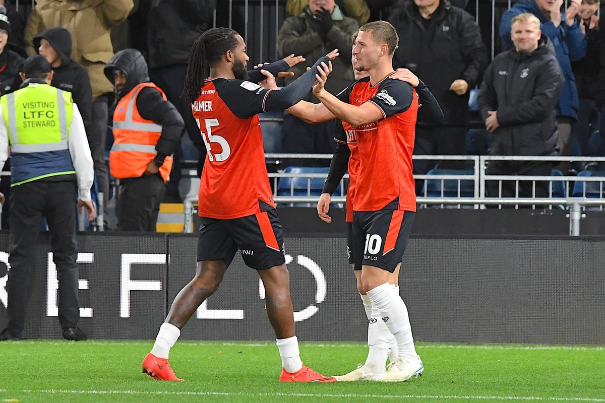 Donley at the double as Luton make it three wins in a row by beating Rovers