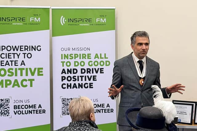 Deputy Lieutenant Gurch Randhawa thanks Luton's Mosques, Inspire FM, and Crisis Aid for their outstanding efforts in raising over £22,000 for Luton Foodbank.