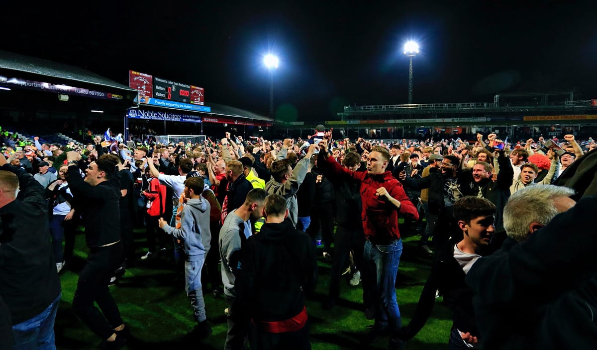 Luton Town fined £35,000 for failing to control supporters after play-off win over Sunderland