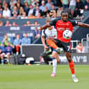 Milli Alli looks to take the ball down against Tottenham Hotspur - pic: Liam Smith