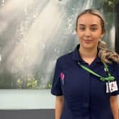Phoebe Edwards, Bedfordshire Community Health Services (BCHS) podiatry apprentice