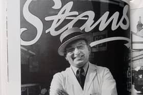 Happy snap of deli owner Stan whose shop was at 59a High Town Road during the 1960s and '70s