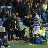 Andy Carroll trudges off after being dismissed against Luton last night