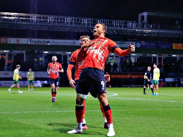 A majestic display of forward play by the striker for the entire 90. Leapt wonderfully to meet Drameh’s cross and plant the perfect header into the net to score what turned out to be the winner. Almost closed down a backpass to get his second, while had two more headers in the second period, one well saved and the other just wide. Becoming a real powerhouse for the Hatters.