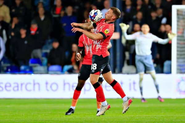 Town midfielder Jordan Clark