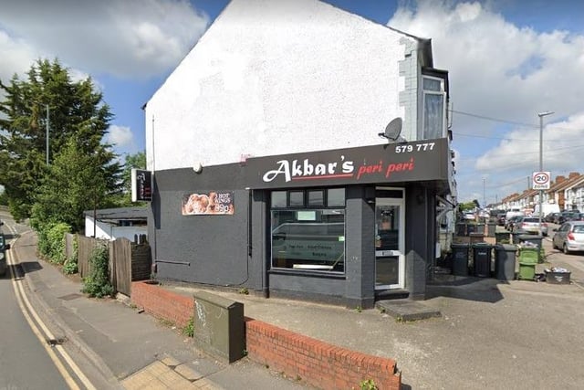 Akbar’s Peri Peri on Carisbrooke Road was given a rating of 1 on July 6, 2022. The inspector found hygienic food handling to be generally satisfactory, but major improvement was necessary for the cleanliness and condition of facilities and building and the management of food safety.