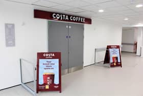 The coffee shop exterior. Picture: Luton and Dunstable University Hospital
