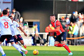 Ross Barkley looks to get forward for the Hatters - pic: Liam Smith