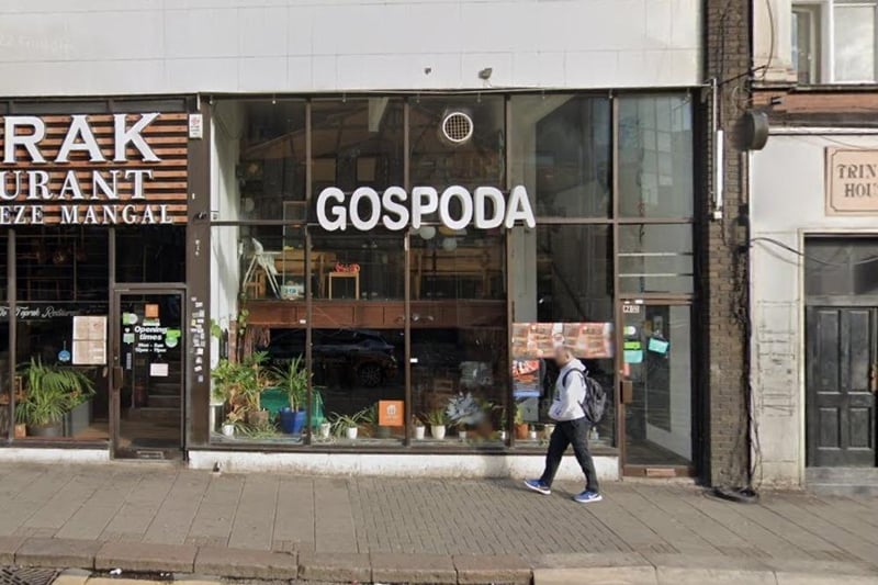 The Gospoda at 28 Chapel Street was given a rating of four on December 5