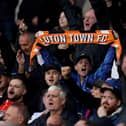 Luton fans celebrate beating Everton at Goodison Park - pic: George Wood/Getty Images