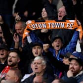 Luton fans celebrate beating Everton at Goodison Park - pic: George Wood/Getty Images