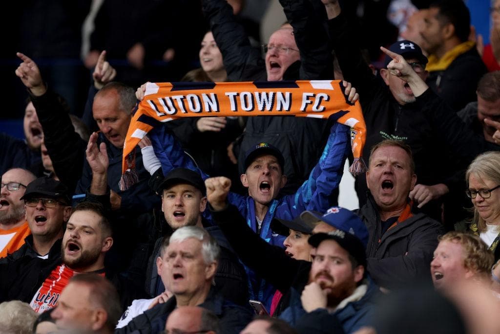 Lutton Fans Morris hails Luton fans for never turning as Town supporters finally ...