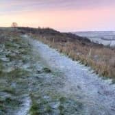 Take a walk around Dunstable Downs this Christmas