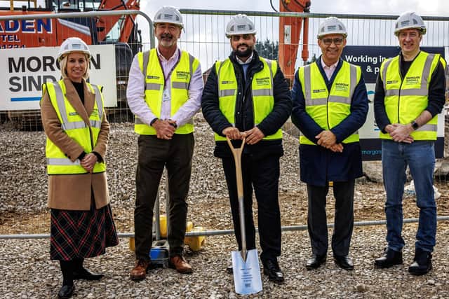 Kestrel Way ground breaking