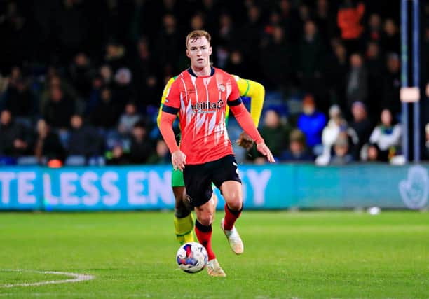 Hatters defender James Bree is in talks with Southampton