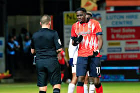 Striker Elijah Adebayo makes his feelings known on Tuesday night