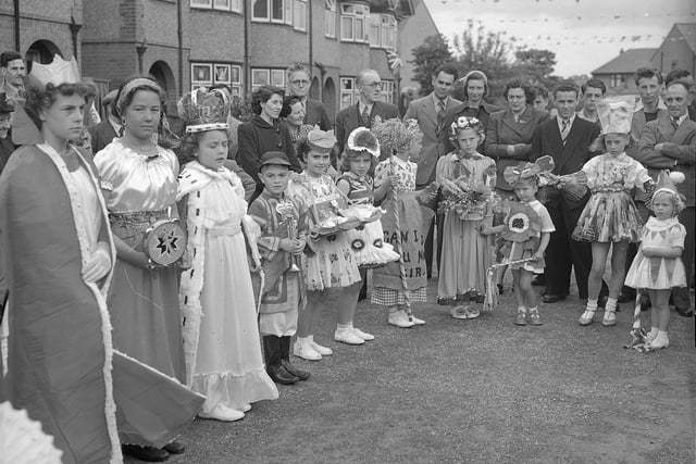 Britannia Ave Coronation Party 1953