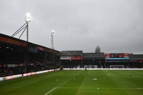 Luton Town will be at home for the Championship play-off second leg