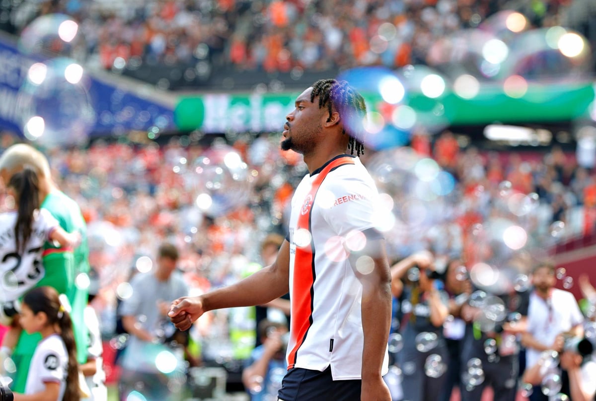 Mengi 'grateful' for being given a chance to shine by Luton after Manchester United exit