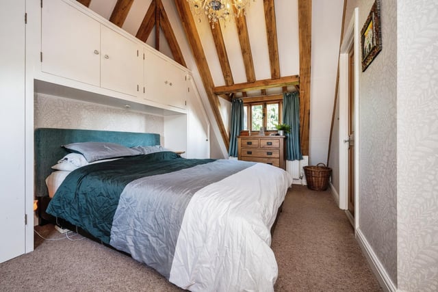 The home has four bedrooms, and the main bedroom comes with an en-suite