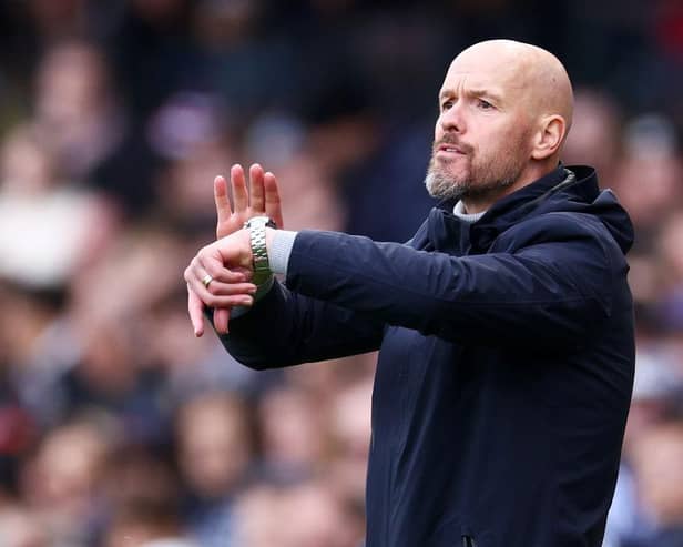 Erik ten Hag is coming under increasing pressure at Old Trafford - pic: Clive Rose/Getty Images